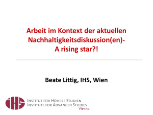 Vortrag Beate Littig, Arbeitszeitenquete (PDF 569.7 KB)