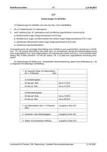 PDF: Aufwendungen für Sehhilfen