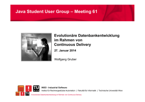 Continuous Delivery - Java Student User Group Austria