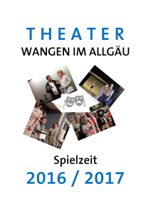 Theater 2016 / 2017