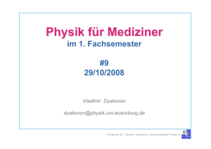 29.10.2008 - Physik (Uni Würzburg)