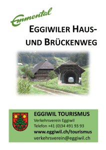 und Brückenweg - Gemeinde Eggiwil
