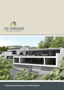 les terrasses - INTEGRAL Baumanagement AG