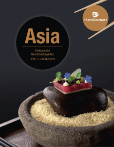 Asia Fantastische Geschmackswelten