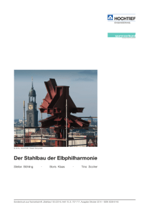 Der Stahlbau der Elbphilharmonie