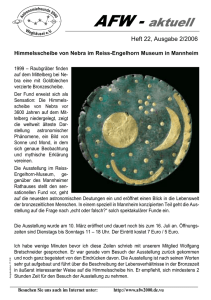 AFW - aktuell - Astronomiefreunde 2000 Waghäusel e. V.