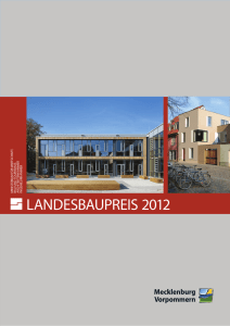 landesbaupreis 2012 - Architektenkammer Mecklenburg