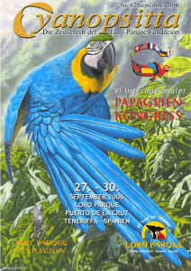 Die Zeitschrift der Loro Parque Fundación