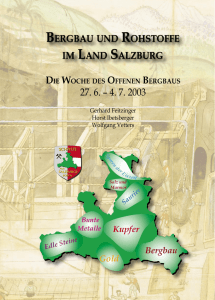 12_Bergbau und Rohstoffe im Land Salzburg