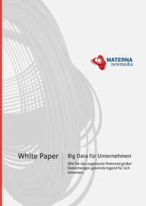 Whitepaper "Big Data"