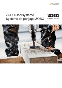 ZOBO-Bohrsysteme Système de perçage ZOBO