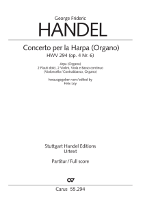 Concerto per la Harpa (Organo)