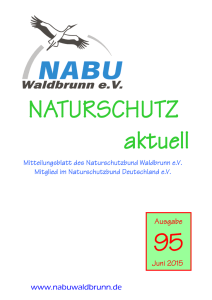 Naturschutz Aktuell Heft 95