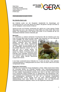 1 Informationsblatt Umwelt 01/2012