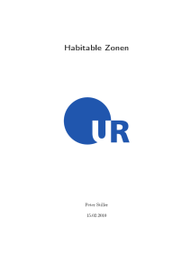 Habitable Zonen