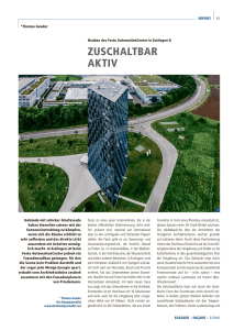 zuschaltbar aktiv - Schindler Fenster + Fassaden GmbH