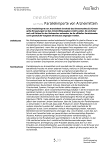 newsletter - AssTech, Assekuranz und Technik Risk Management