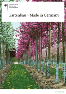 Gartenbau – Made in Germany