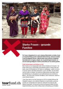 Bangladesch Starke Frauen – gesunde Familien