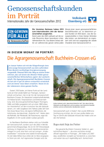 Agrargenossenschaft Buchheim-Crossen eG
