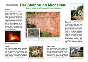 Der Steinbruch Michelnau
