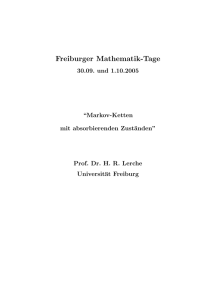 Freiburger Mathematik-Tage
