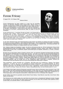 2014 Musikakademie - Dirigent Ferenc Fricsay