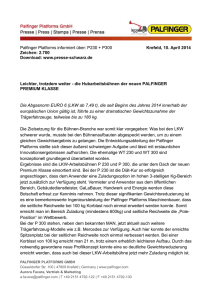 Pressetext DE - Palfinger AG