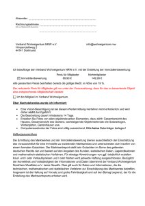 Bestellformular - Verband Wohneigentum NRW