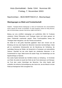 Rezension Holz-Zentralblatt als Word-Dokument