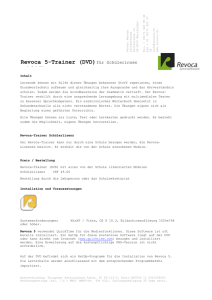 Worddokument - Revoca Lernsoftware