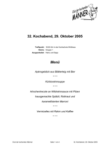 2005-10-29 Menu 32 Hirschrücken