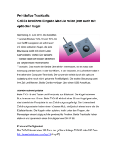 Mit Rollkugel: GeBE bietet platzsparende Folientastatur GFT-105