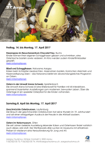 Eventkalender Ostern 2017