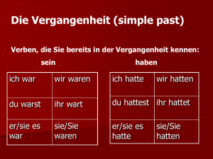 Slide 1 - Deutschdrang