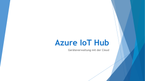 Azure IoT Hub - software architects gmbh