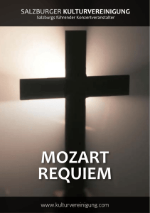 mozart requiem - Salzburger Kulturvereinigung