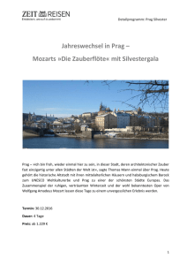 Jahreswechsel in Prag – Mozarts »Die Zauberflöte