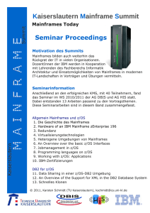 Mainframe Summit Seminar-Proceedings