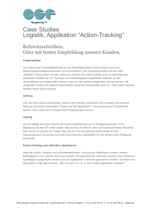 Action-Tracking - CSF (Computer Solutions Facility AG)