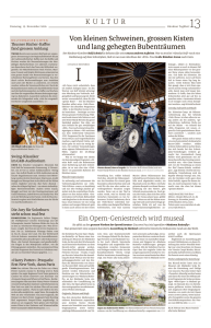 Bündner Tagblatt, 15.11.2016