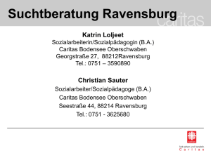 Suchtberatung Ravensburg - Caritas Bodensee