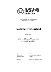 Bakkalaureatsarbeit als PDF - Professur Mediengestaltung