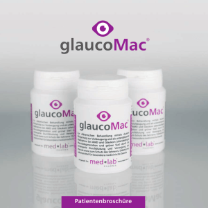 glaucoMac Patientenbroschüre - Med-Lab