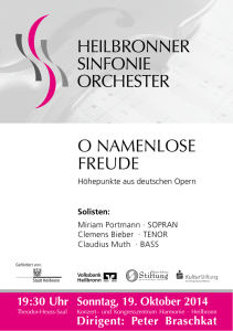 Programmheft  - Heilbronner Sinfonie Orchester