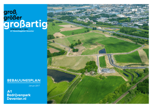 bebauungsplan - A1 Bedrijvenpark Deventer