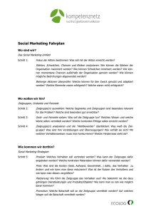Social Marketing Fahrplan - 21-kom
