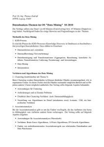 Themen für Data-Mining-Vorträge - IMN/HTWK