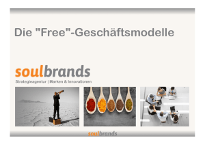 "Free"-Geschäftsmodelle!