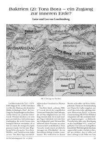 Baktrien (2): Tora Bora